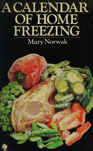 Cover for A calendar of home freezing
