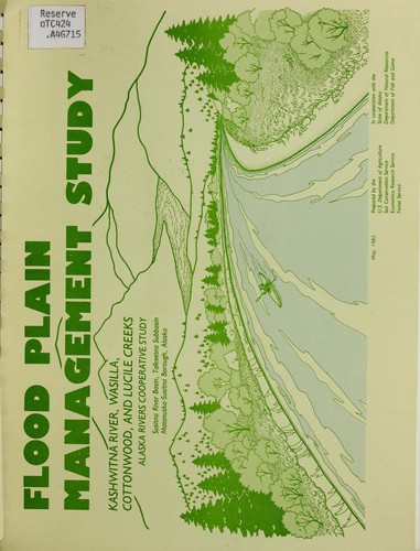 Cover for Flood plain management study