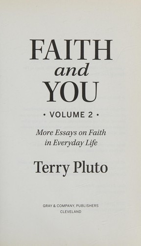 Cover for Faith and you, volume II