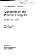 Cover for Astronomy on the personal computer
