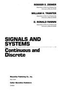 Cover for Signals and systems