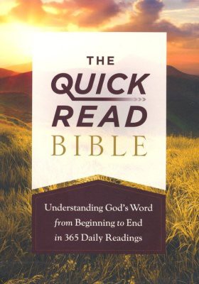 Cover for The Quick-Read Bible