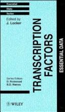 Cover for Transcription factors