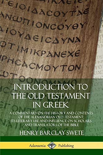 Cover for Introduction to the Old Testament in Greek