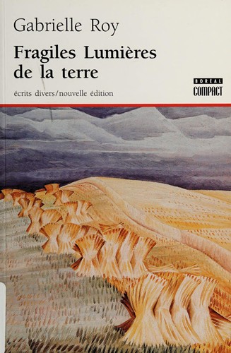 Cover for Fragiles lumières de la terre