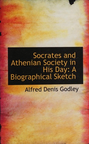 Cover for Socrates and Athenian society in his day