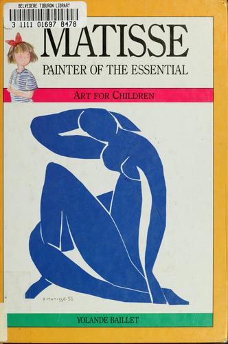 Cover for Matisse