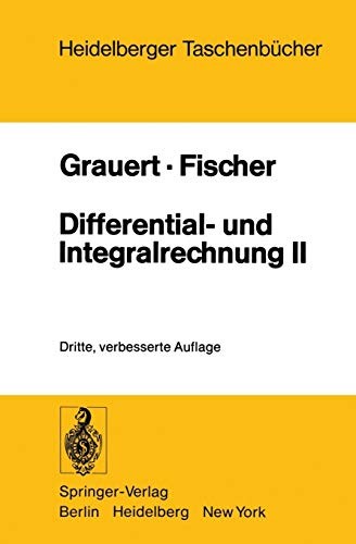 Cover for Differential- und Integralrechnung II