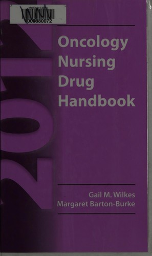 Cover for 2012 Oncology Nursing Drug Handbook