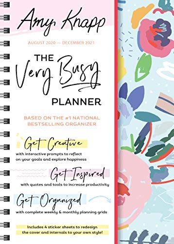 Cover for 2021 Amy Knapp's The Very Busy Planner