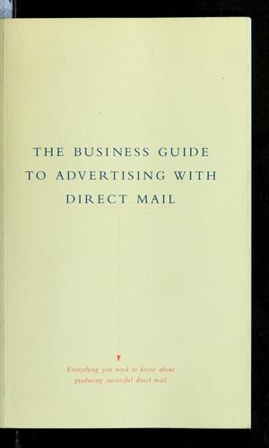 Cover for The Small business guide to advertising with direct mail