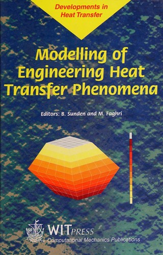 Cover for Modelling of engineering heat transfer phenomena