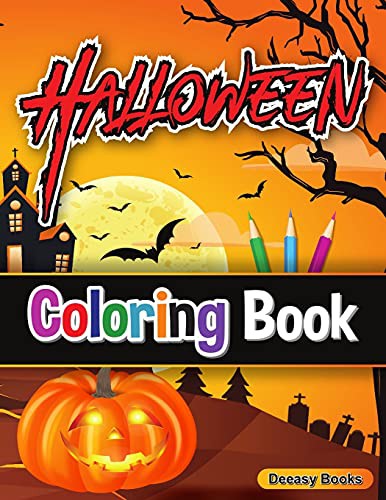 Cover for Halloween Coloring Book