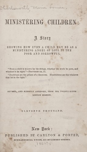 Cover for Ministering children
