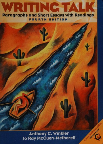 Cover for Writing talk