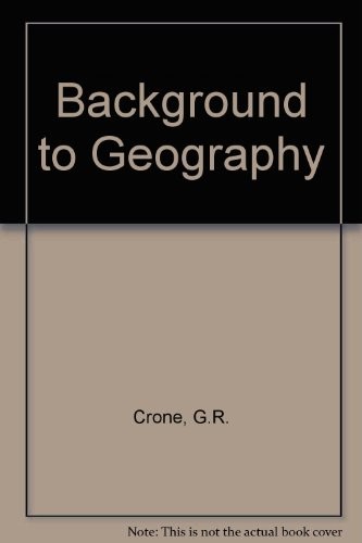 Cover for Background to geography.
