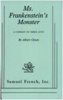 Cover for Ms. Frankenstein's moster