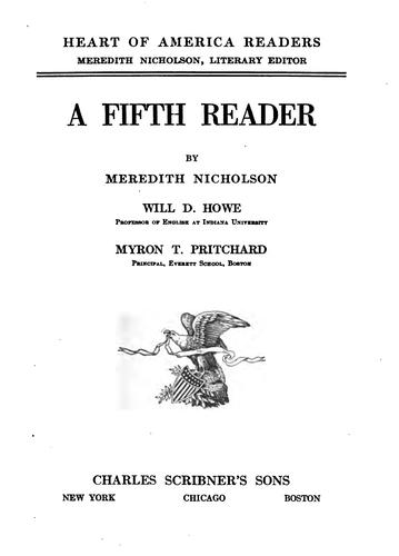 Cover for A fifth reader