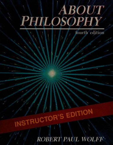 Cover for About philosophy