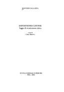 Cover for Expositiones Catonis