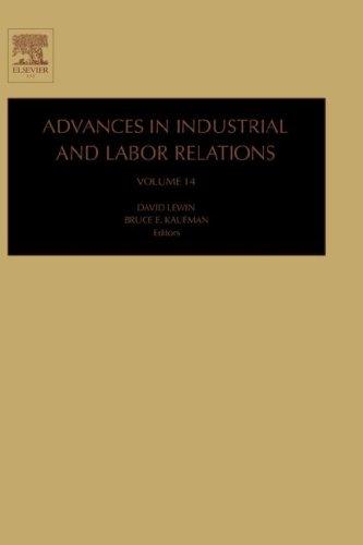 Cover for Advances in Industrial and Labor Relations, Volume 14 (Advances in Industrial and Labor Relations)