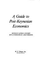 Cover for A Guide to post-Keynesian economics