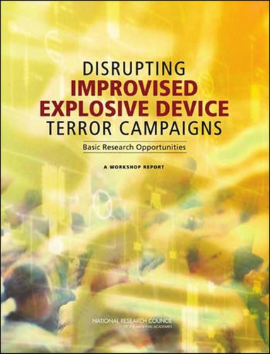 Cover for Disrupting improvised explosive device terror campaigns