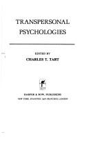 Cover for Transpersonal psychologies