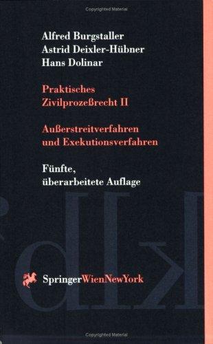 Cover for Praktisches Zivilprozessrecht.