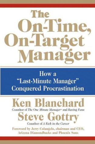 Cover for The On-Time, On-Target Manager