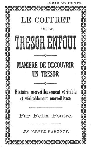 Cover for Le coffret ou Le trésor enfoui