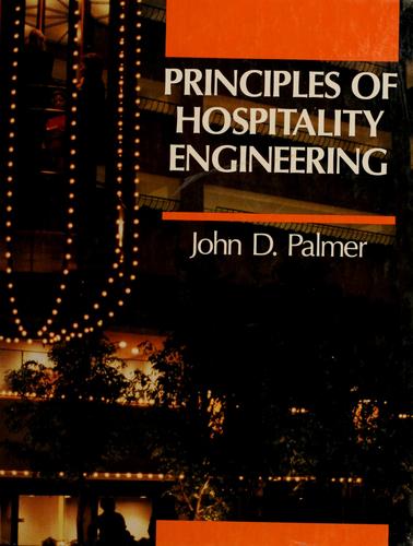 Cover for Principles of hospitality engineering