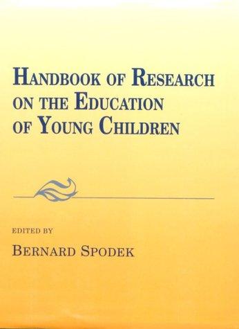 Cover for Handbook of research on the education of young children