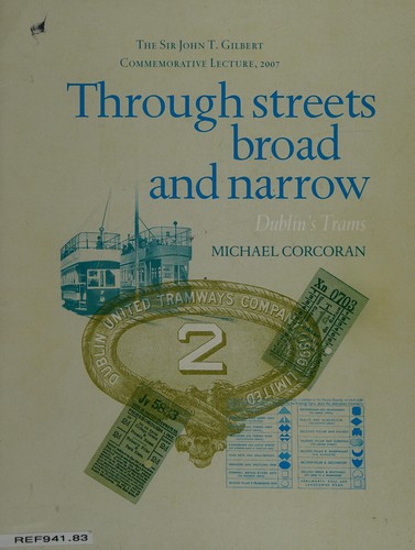 Cover for Through streets broad and narrow