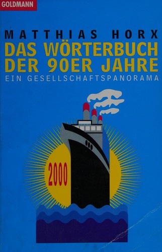 Cover for Das Wörterbuch der 90er Jahre