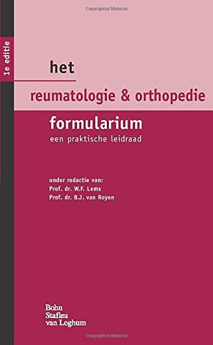 Cover for Het reumatologie & orthopedie formularium