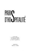 Cover for Paris d'hospitalité
