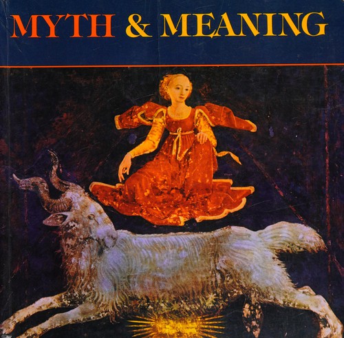Cover for Myth & meaning