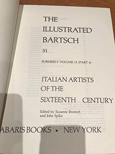Cover for Italian artists of the sixteenth century