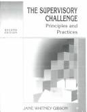 Cover for The supervisory challenge