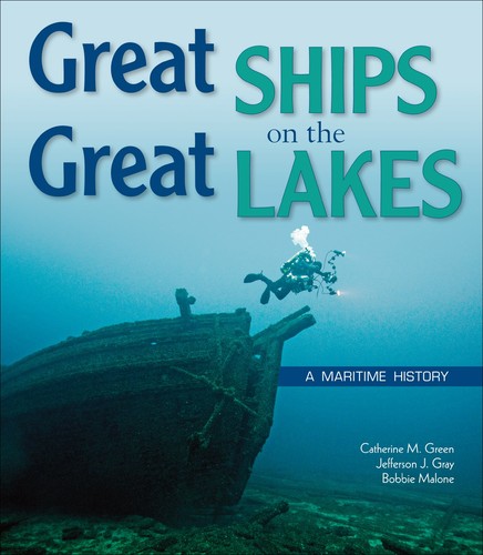 Cover for Great ships on the Great Lakes