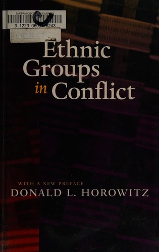 Cover for Ethnic groups in conflict