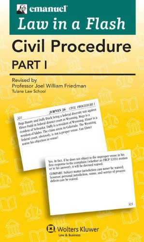 Cover for Law in a Flash Cards