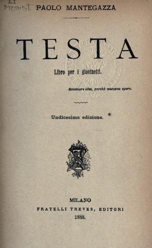 Cover for Testa