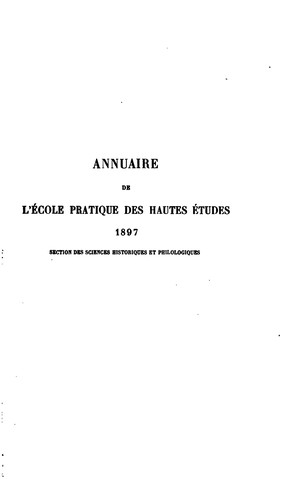 Cover for Annuaire