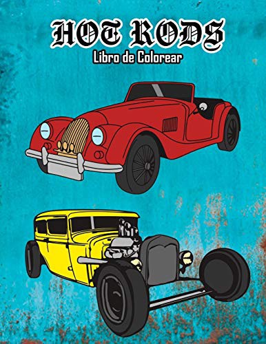 Cover for Hot Rods Libro de Colorear