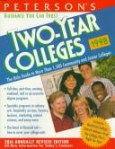 Cover for Peterson's Guide to Two-Year Colleges 1998 (28th ed)