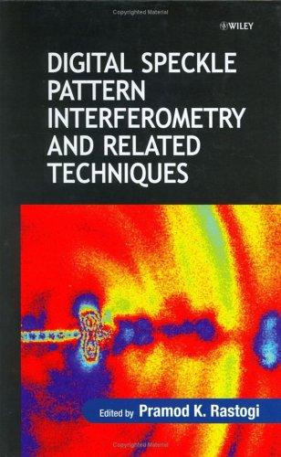 Cover for Digital Speckle Pattern Interferometry & Related Techniques
