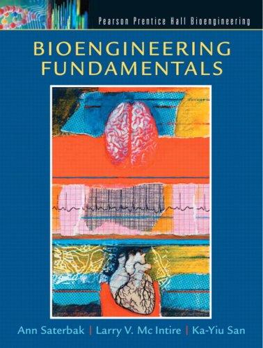 Cover for Bioengineering fundamentals