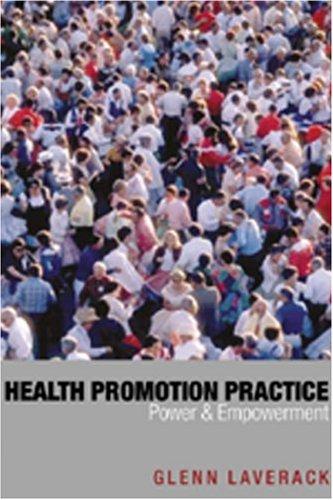 Cover for Health Promotion Practice